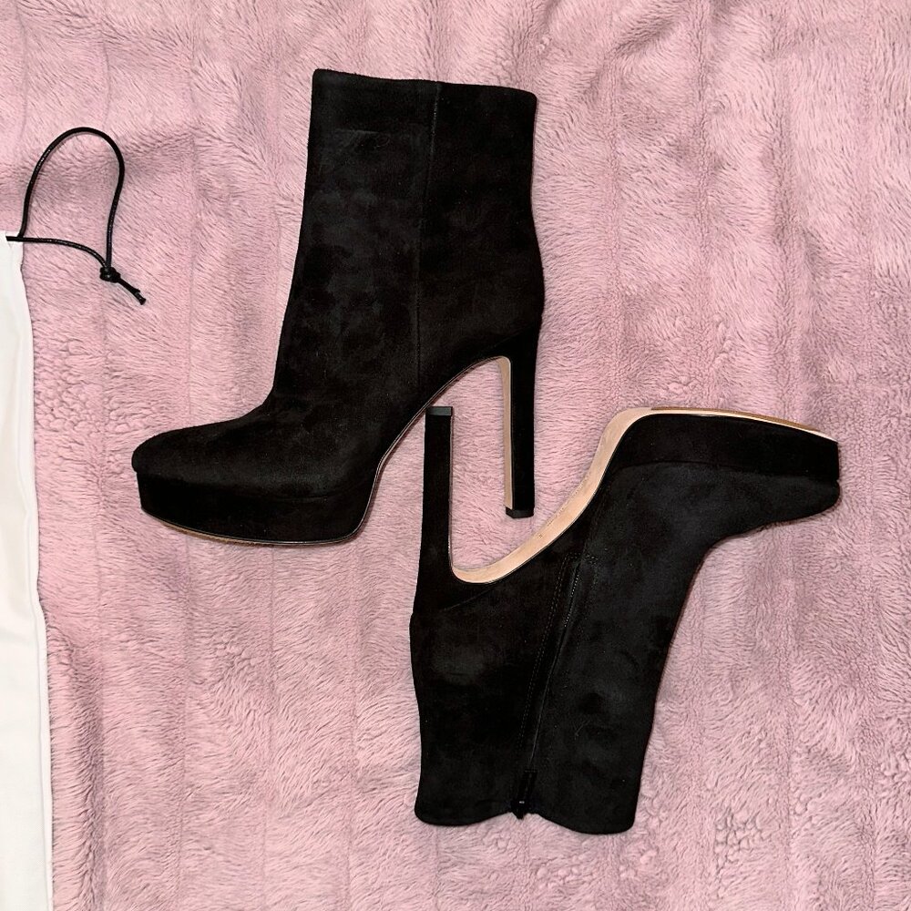 Veronica Beard Dali Platform High Heel Booties